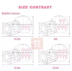 Casa de burbujas inflable para niños - tienda en línea