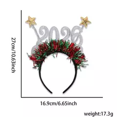 Diadema Navideña 2026 Ano Nuevo - tienda en línea