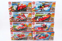Diverse Combinations Forange Fire Rescue Bomberos 8 set - comprar en línea