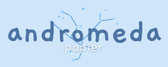 andromeda papier