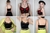 Goth cruz impressão laço bodycon colheita topos camis preto - loja online