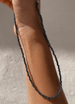 Choker mostacillones peltre
