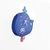Reloj péndulo de melamina . Ballena GINGER - comprar online