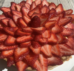 Tarta de frutillas - Tiempo de Cookies and Cakes