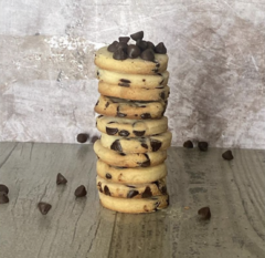 Cookies con chips de chocolate