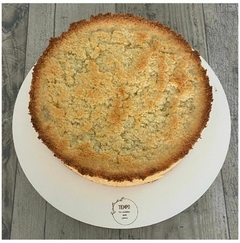 Tarta de coco y dulce de leche