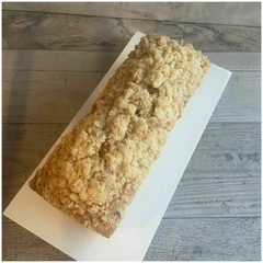 Budín crumble de manzana