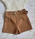 Short Alfaiataria com cinto fino - comprar online