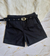 Short Alfaiataria com cinto fino