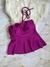 Blusa Croped Flor na internet