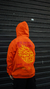 Hoodie Fire Kids Naranja - tienda online