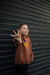 Hoodie Fire Kids Marrón - tienda online