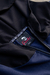 Hoodie Ciré 1/2 ZIP Ocean - Dembe Outfit
