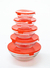SET DE RECIPIENTES CON TAPA X5 - comprar online
