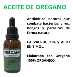 Aceite Oregano x 30 ml Puro 90% Carvacrol - comprar online