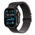 Apple Watch Ultra 2 (GPS + Cellular 49mm) Caixa Preta de Titânio com Pulseira Milanês de Titânio Preta