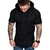 Colete regata com capuz masculino e feminino - comprar online