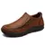 Sapatos de caminhada de couro casuais para homens - NM Presentes | Frete Grátis