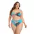Biquini retrô com estampa floral de cintura alta - comprar online