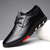 Imagem do Sapatos de couro confortáveis masculinos
