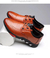 Sapatos de couro confortáveis masculinos - NM Presentes | Frete Grátis