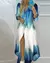 Mulheres vestido longo vintage casual - loja online