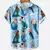 Camisa havaiana manga curta moda praia - NM Presentes | Frete Grátis