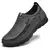 Sapatos de caminhada de couro casuais para homens