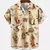 Camisa havaiana manga curta moda praia - loja online