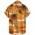 Camisa estampada havaiana de praia