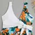 Maiô estampado tropical na internet