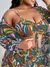 Conjunto de biquíni feminino push-up de três peças - loja online