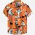 Camisa havaiana manga curta moda praia - comprar online