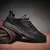 Sapato esportivo de couro casual masculino - comprar online