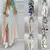 Mulheres vestido longo vintage casual - loja online