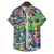 Camisas Coloridas Havaianas Designer de Verao para Homens