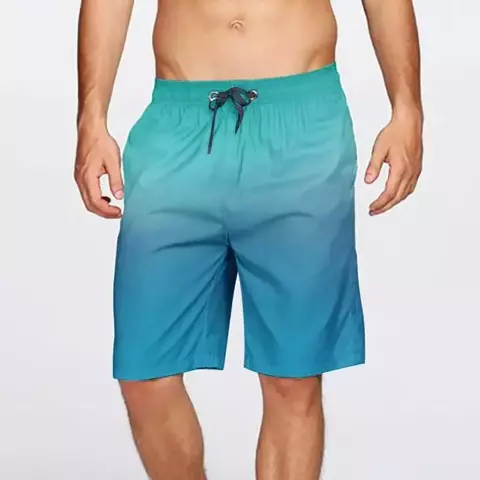 Calça de banho de cintura elástica masculina - comprar online