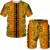 Conjunto 2 peças - camiseta e shorts masculino estampados em 3D - loja online