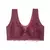 Sutiã push-up de costura de renda para mulheres frontal - comprar online