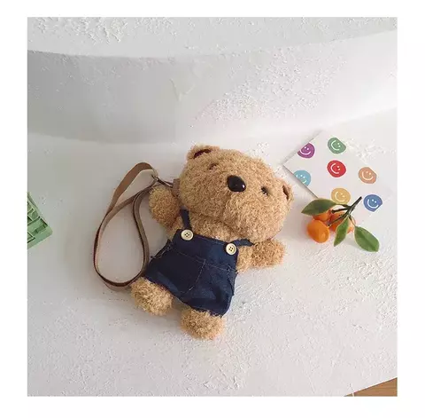 Urso de pelúcia bolsa de ombro - comprar online