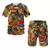Conjunto 2 peças - camiseta e shorts masculino estampados em 3D - NM Presentes | Frete Grátis