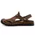 Sandália de couro masculina - comprar online