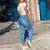 Calça jeans de cintura alta feminina - comprar online