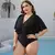 Maiô de uma peça para as mulheres plus size