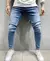 Moda outono calça jeans com bordado masculino - NM Presentes | Frete Grátis