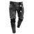Jeans masculino multi-bolsos de cintura média - NM Presentes | Frete Grátis