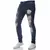 Imagem do Moda outono calça jeans com bordado masculino