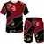 Conjunto 2 peças - camiseta e shorts masculino estampados em 3D - comprar online