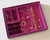 PORTA JÓIAS AVELUDADO PINK - 16 NICHOS - PJ003 K
