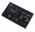 PORTA ACESSÓRIOS AVELUDADOS PRETO - 6 NICHOS - PA004 P